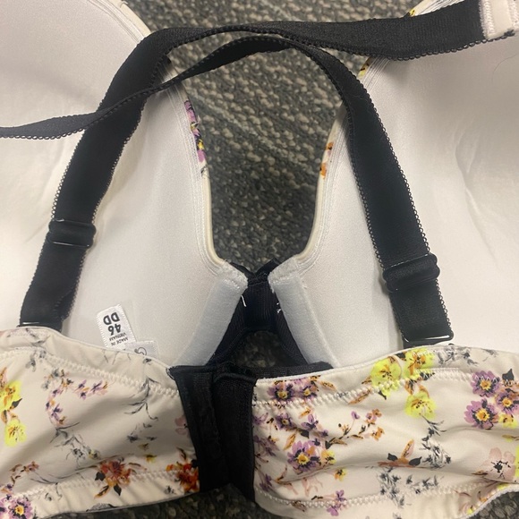 Torrid Curve Plunge Push Up Smooth with Lace Straight Back Bra 46DD - Picture 11 of 11